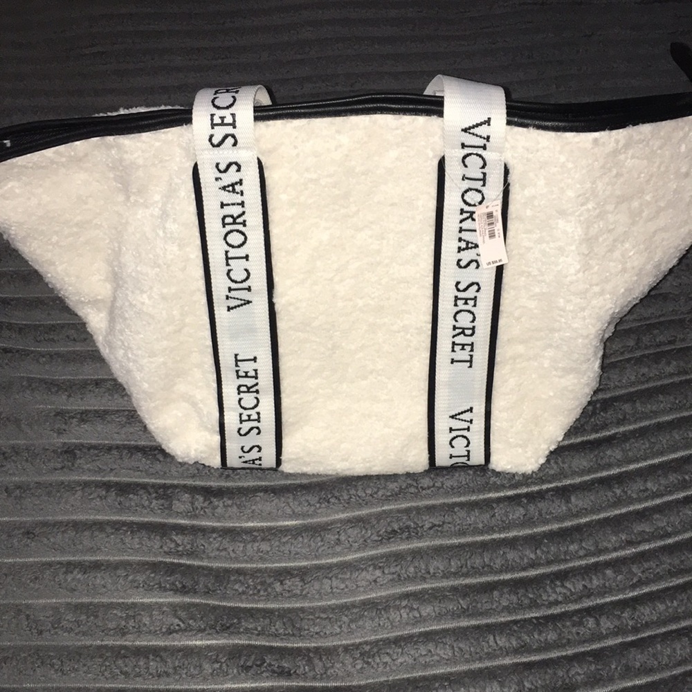 Victoria’s Secret - plush/fuzzy tote. **Hard to find and no longer available. **